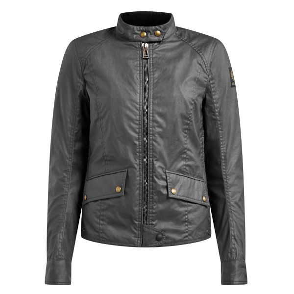 Blouson Moto Belstaff Antrim Lady Wax Coton Black Blouson Moto Belstaff Antrim Lady Wax Coton Black