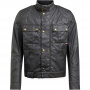 Blouson Moto Belstaff Brooklands 2.0 Wax 10oz Black