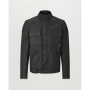 Blouson Moto Belstaff Brooklands Jacket Wax 8oz Black