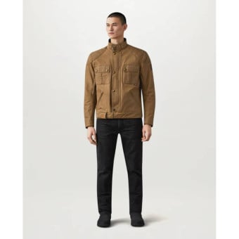 Belstaff Brooklands Jacket Wax 8oz Sand