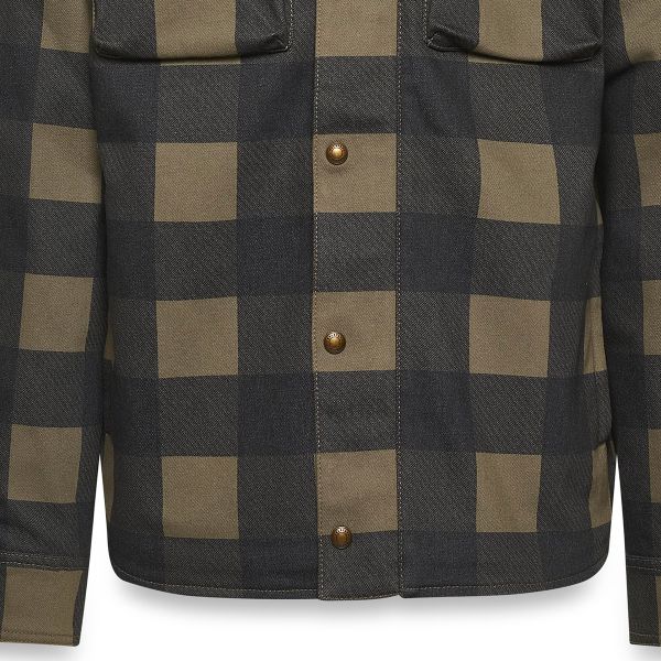 Belstaff Chemise Mansion Olive Black