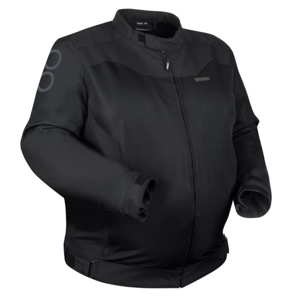 Blouson Moto Bering Alias King Size Black Blouson Moto Bering Alias King Size Black