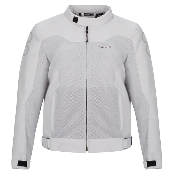 Blouson Moto Bering Alias Light Grey