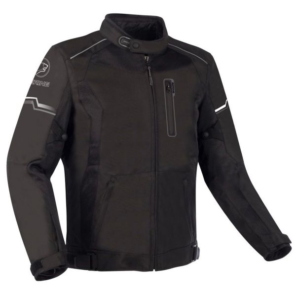 Blouson Moto Bering Astro Black Grey