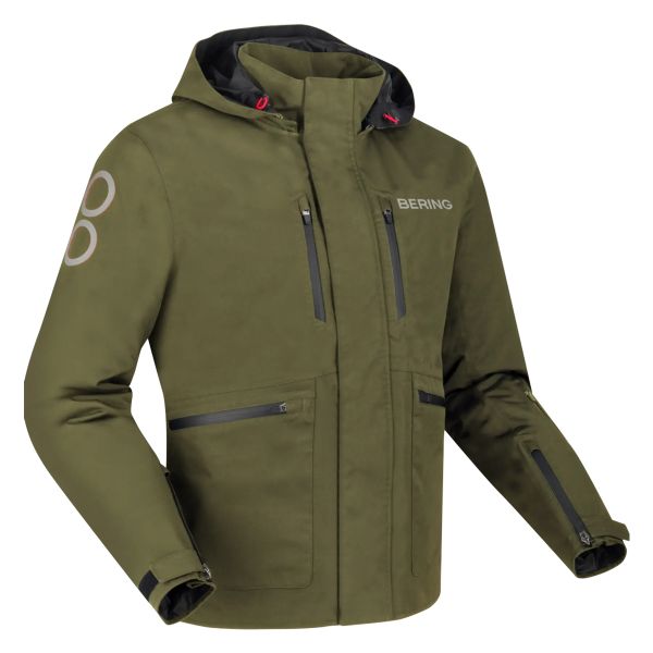 Blouson Moto Bering Barstow Kaki