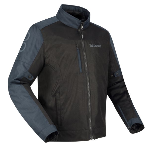 Blouson Moto Bering Cronos Black Anthracite