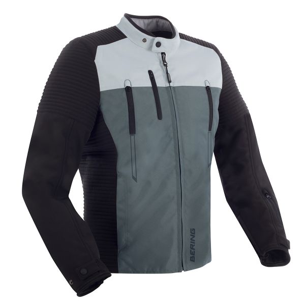 Blouson Moto Bering Crosser Grey Black