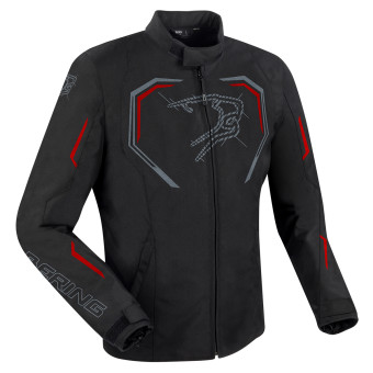 Blouson Moto Bering Dundy Black Red