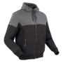 Blouson Moto Bering Hoodiz Vented Black Anthracite
