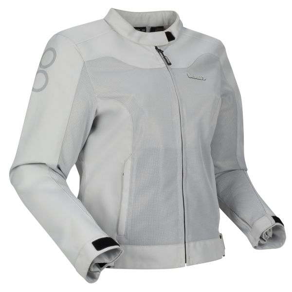 Blouson Moto Bering Lady Alias Light Grey Blouson Moto Bering Lady Alias Light Grey