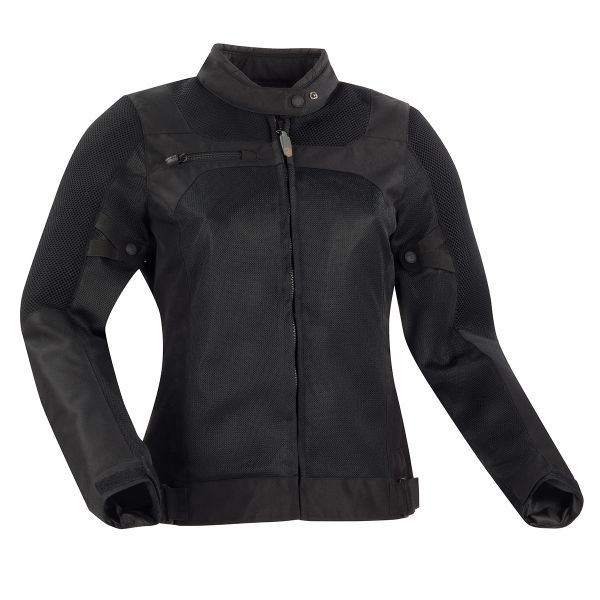 Blouson Moto Bering Lady Malibu Black Grey