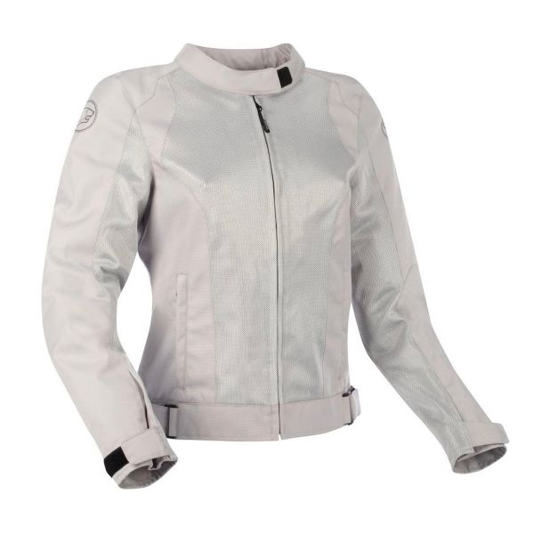 Blouson Moto Bering Lady Nelson Silver Blouson Moto Bering Lady Nelson Silver