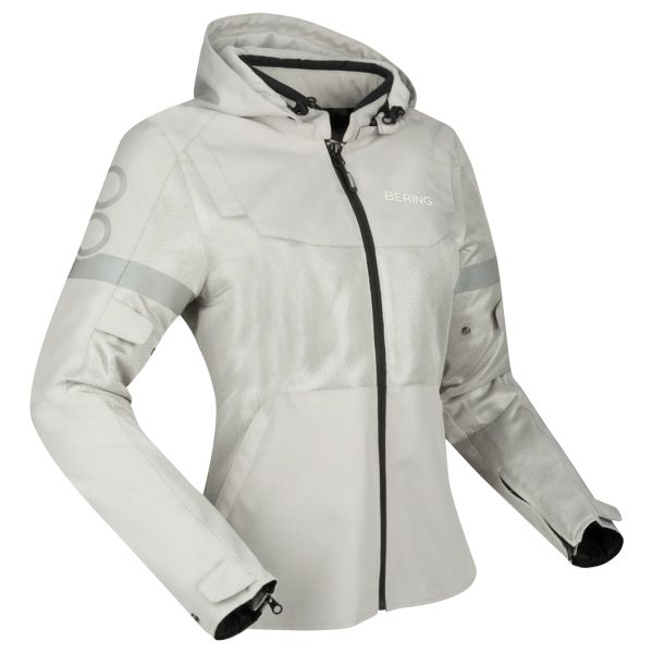 Blouson Moto Bering Lady Profil 17353 Grey Black