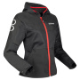 Blouson Moto Bering Lady Profil Black Red