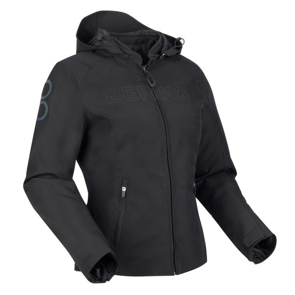 Blouson Moto Bering Lady Warwick Black