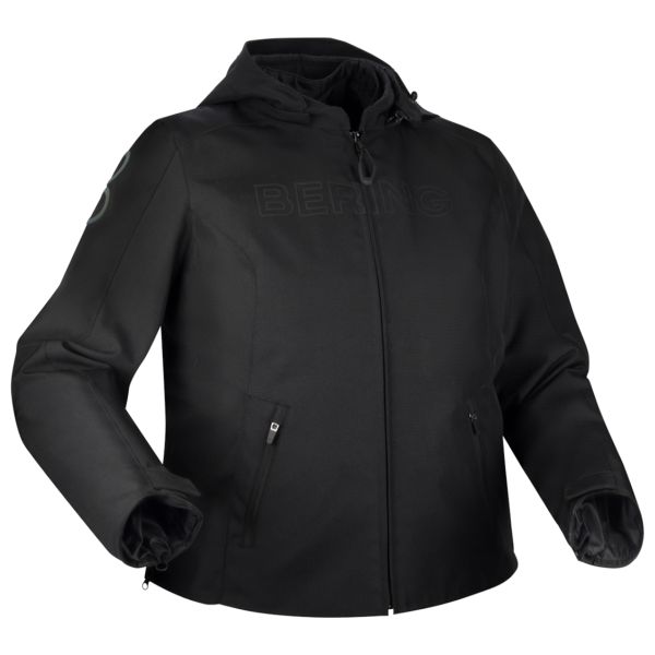 Blouson Moto Bering Lady Warwick Queen Size Black