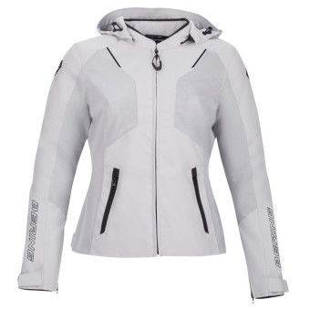 Blouson Moto Bering Lady Wing Light Grey