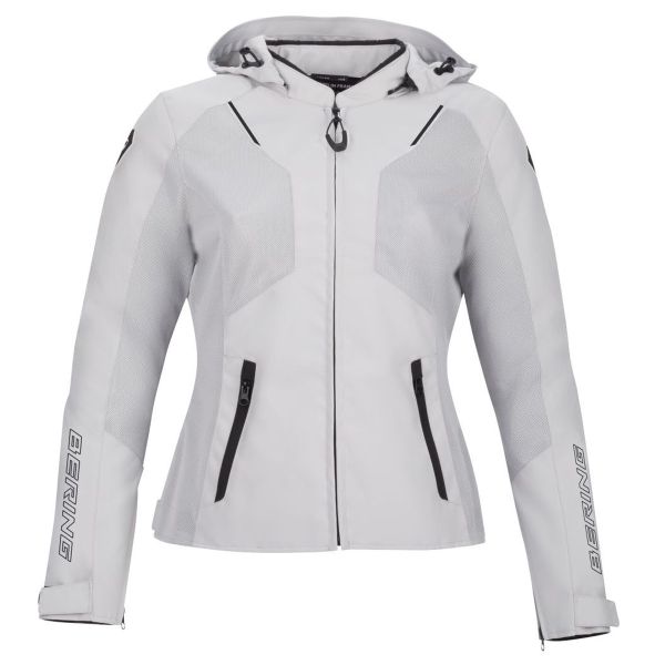 Blouson Moto Bering Lady Wing Light Grey
