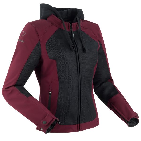 Blouson Moto Bering Lady Zenith Prune