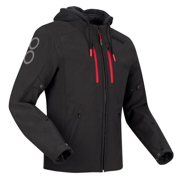 Blouson Moto Bering Rotor Black