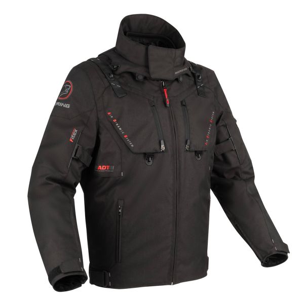 Blouson Moto Bering Skogar Black