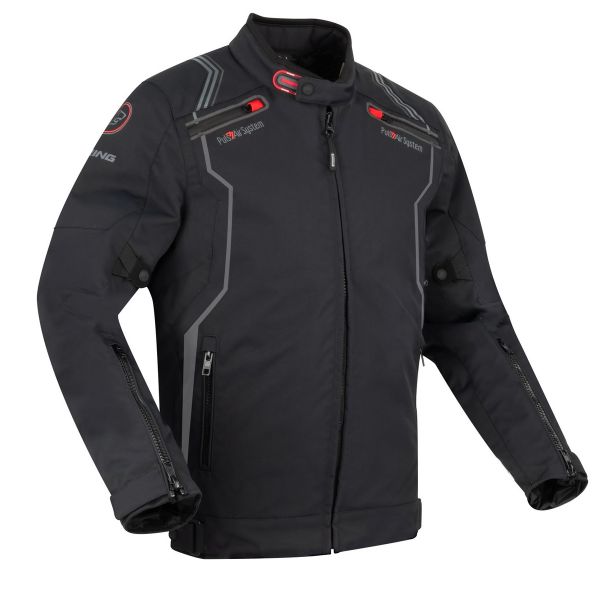 Blouson Moto Bering Stroke Black Blouson Moto Bering Stroke Black