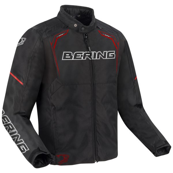 Blouson Moto Bering Sweek Black White Red Blouson Moto Bering Sweek Black White Red