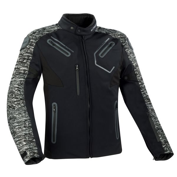 Blouson Moto Bering Voltor Black Grey