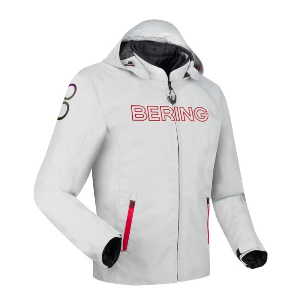 Blouson Moto Bering Warwick Grey