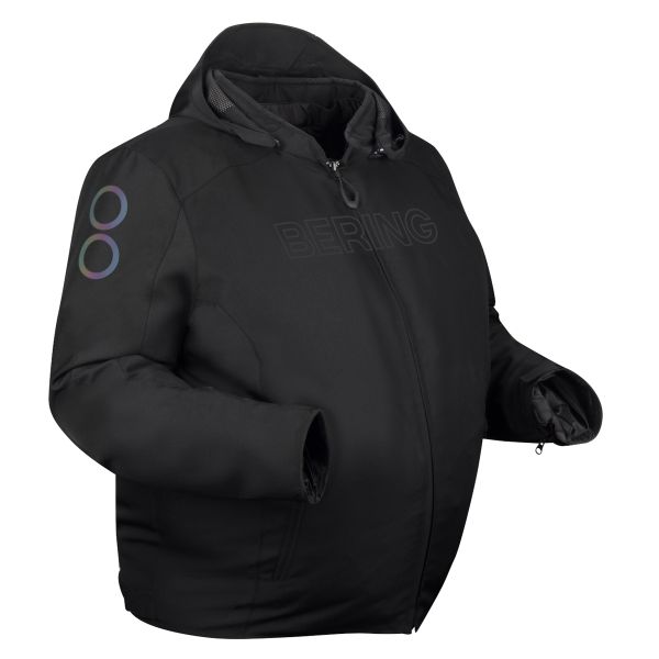 Blouson Moto Bering Warwick King Size Black