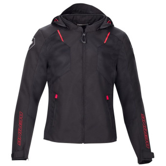 Blouson Moto Bering Wing Black Red