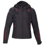 Blouson Moto Bering Wing Black Red