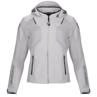 Blouson Moto Bering Wing Light Grey