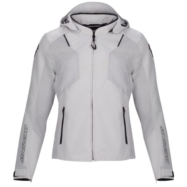 Blouson Moto Bering Wing Light Grey