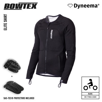 Blouson Moto Bowtex Elite Shirt V2 Black