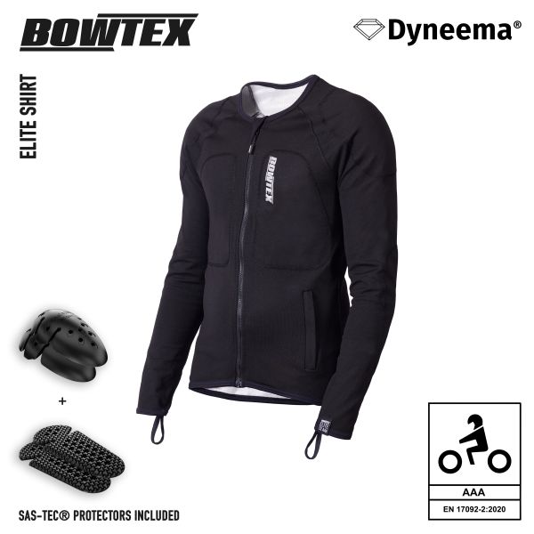 Blouson Moto Bowtex Elite Shirt V2 Black