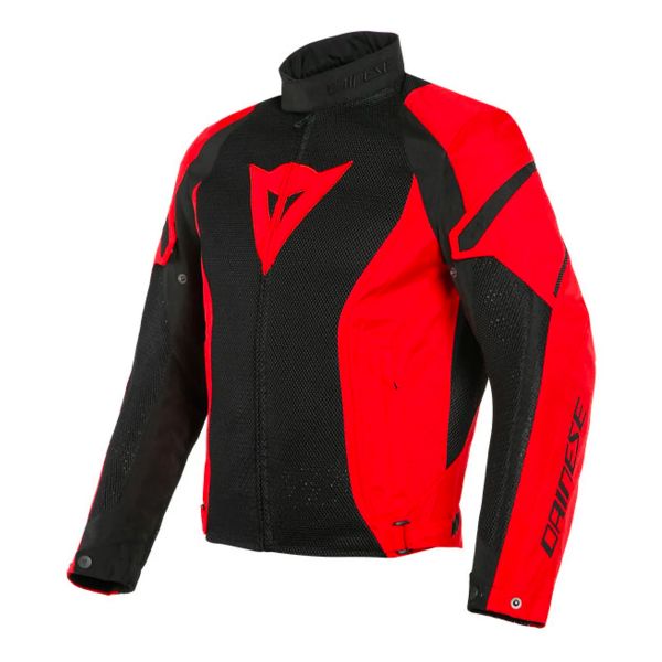 Blouson Moto Dainese Air Crono 2 Black Lava Red