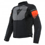 Blouson Moto Dainese Air Fast Tex Black Grey Fluo Red