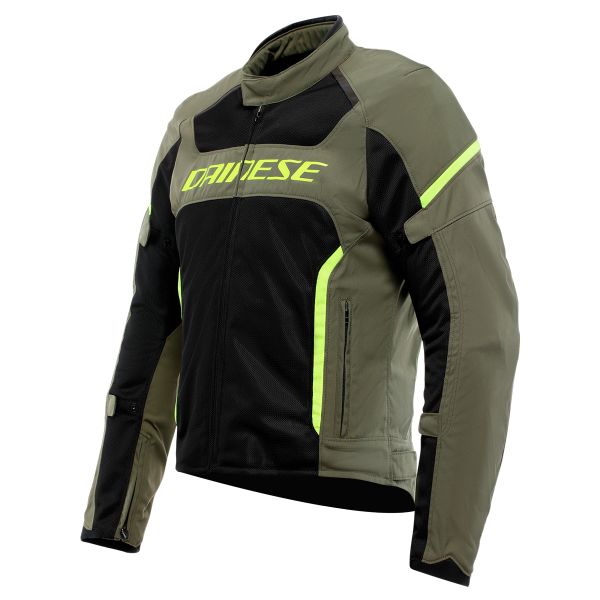 Blouson Moto Dainese Air Frame 3 Army Green Black Fluo Yellow Blouson Moto Dainese Air Frame 3 Army Green Black Fluo Yellow