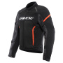 Blouson Moto Dainese Air Frame 3 Black Black Red Fluo