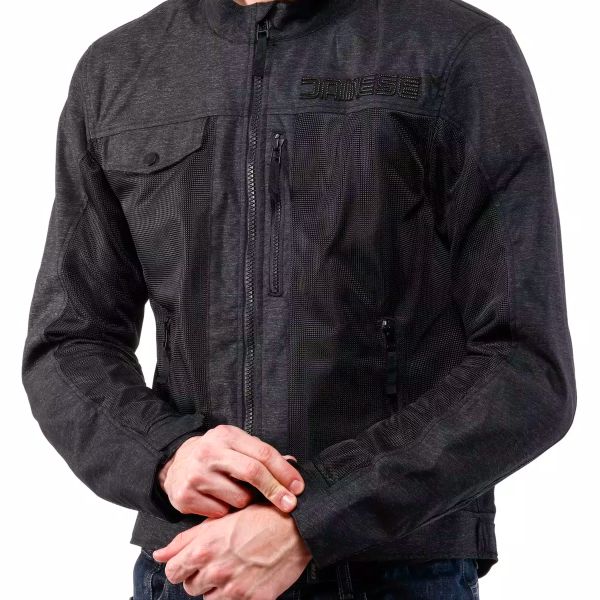 Dainese Alfama Air Tex Dark Grey Black