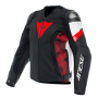 Blouson Moto Dainese Avro 5 Black Red Lava White