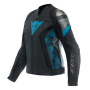 Blouson Moto Dainese Avro 5 Woman Black Teal Anthracite