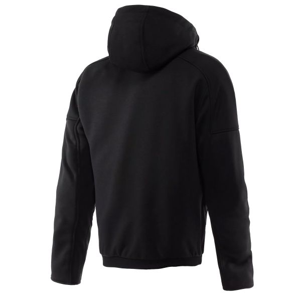 Dainese Bovisa Safety Hoodie Full Zip Black White