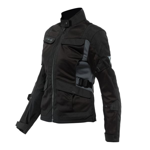 Blouson Moto Dainese Desert Lady Tex Black Ebony