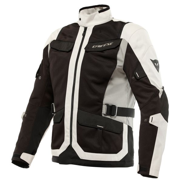 Blouson Moto Dainese Desert Tex Peyote Black Steeple Grey