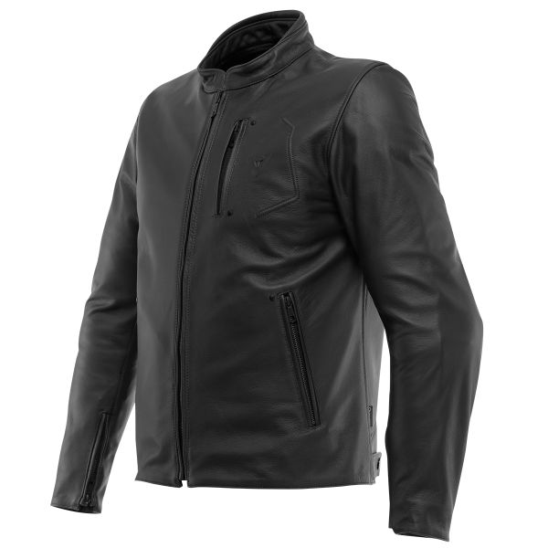 Blouson Moto Dainese Fulcro QDF Leather Black Blouson Moto Dainese Fulcro QDF Leather Black
