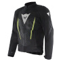 Blouson Moto Dainese Herosphere Air Tex Black White Yellow Fluo