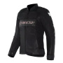 Blouson Moto Dainese Herosphere Air Tex Woman Black White Peach