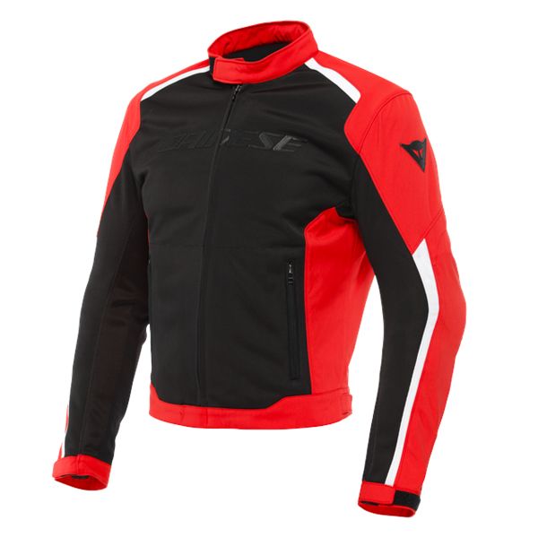 Blouson Moto Dainese Hydra Flux 2 Air D-Dry Black Lava Red